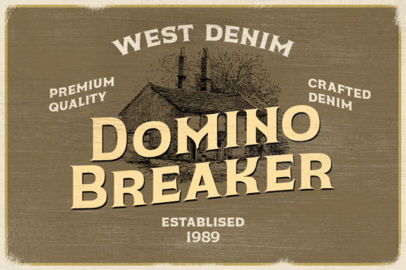 Silvano Western Font preview 2