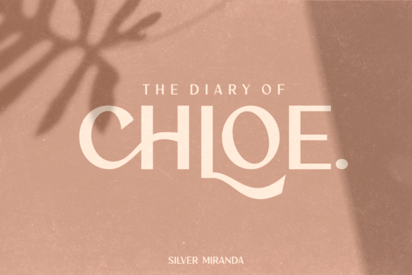 Silver Miranda Font preview 3
