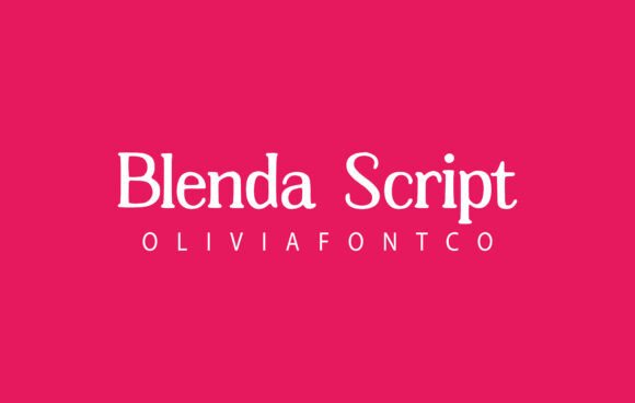 Blenda Script Font