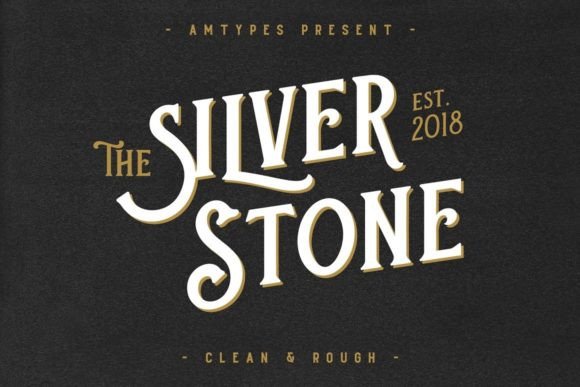 Silver Stone Font Silver Stone Font