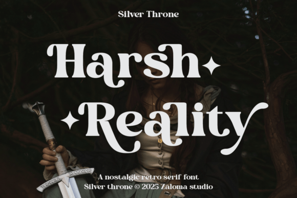 Silver Throne Font preview 4