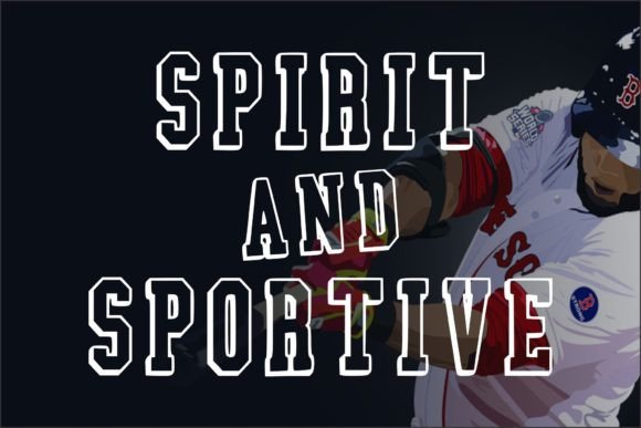 Baseball Basic Font preview 4