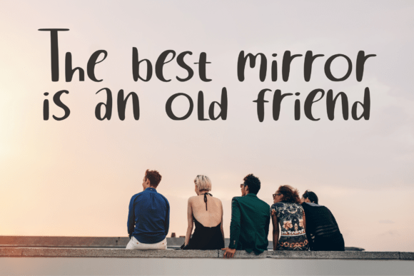 Simp Friends Font preview 3