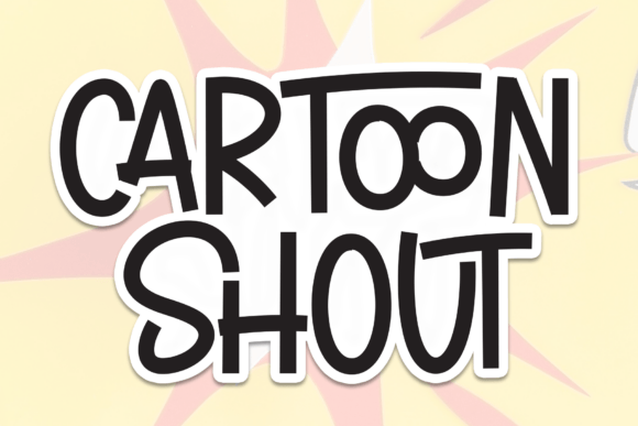 Cartoon Shout Font Cartoon Shout Font