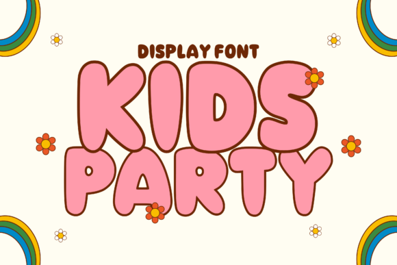 Simple Bubble Font preview 4