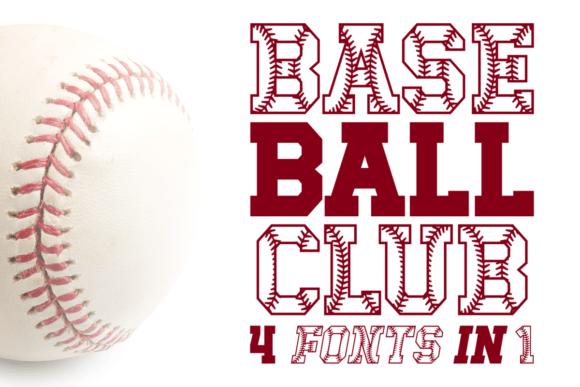 Baseball Club Font Baseball Club Font
