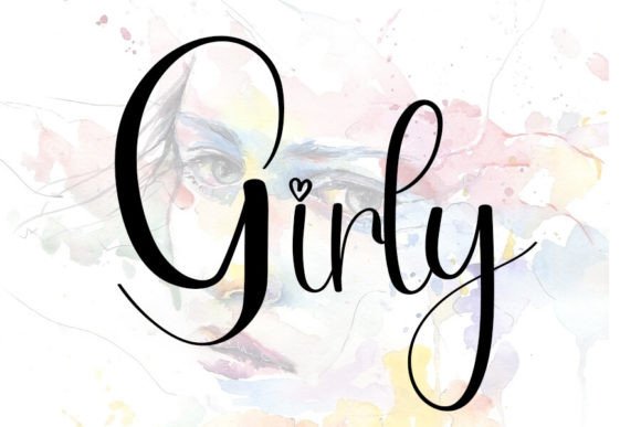 Simple Calligraphy Font preview 2