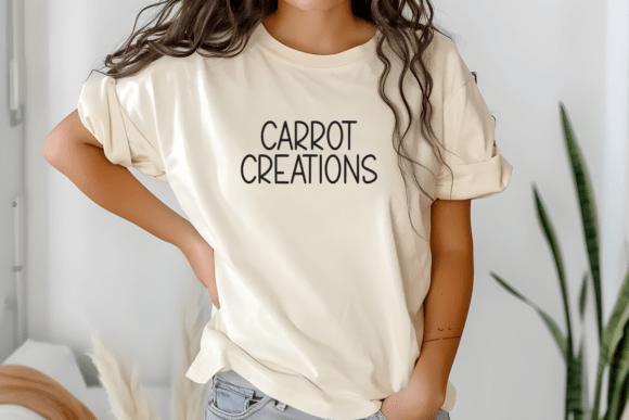 Carrot Whisk Font preview 2
