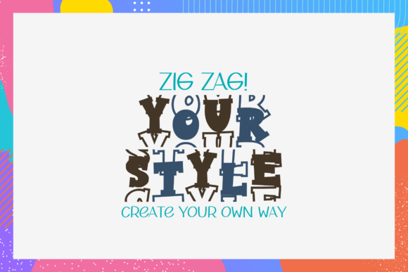 Simple College Font preview 2