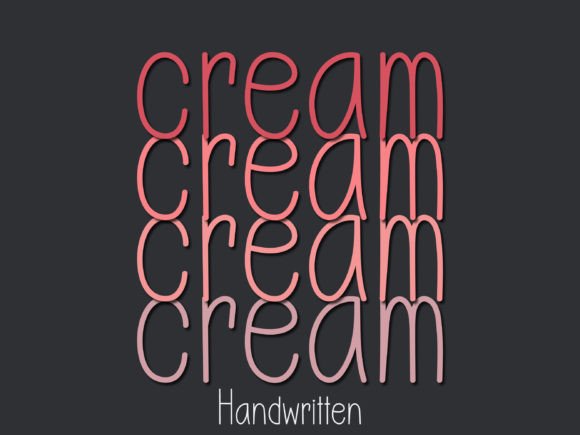 Simple Couple Font preview 3