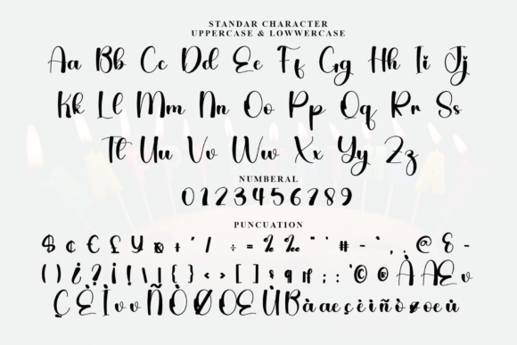 Simple Embroidery Font preview 4