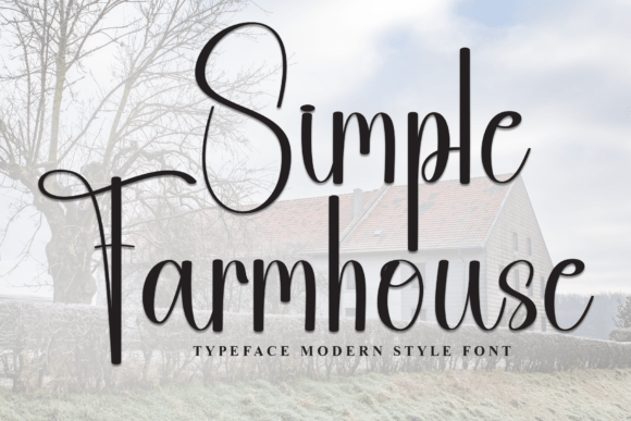 Simple Farmhouse Font