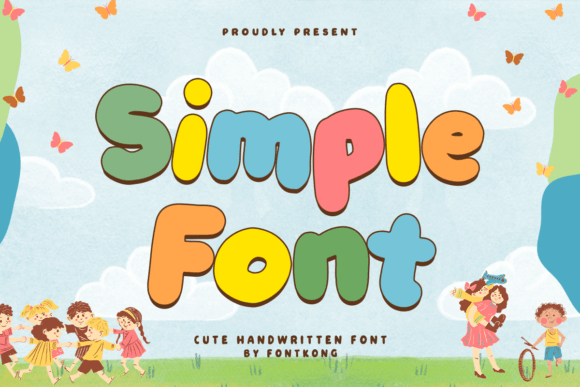 Simple Font Font Font