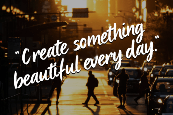 Simple Handmade Font preview 4