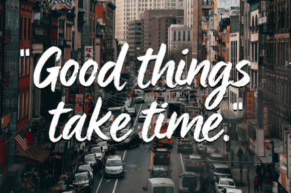 Simple Handmade Font preview 6