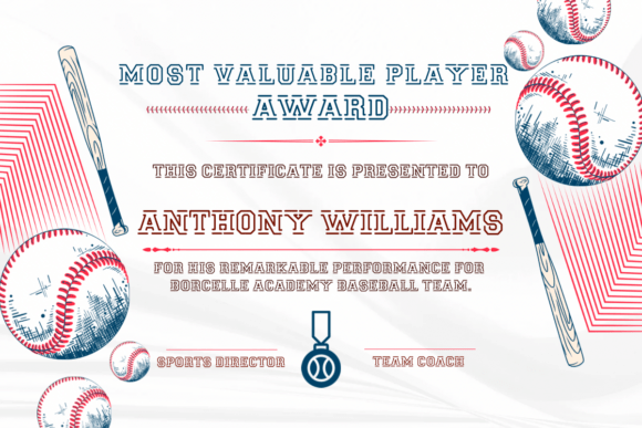 Baseball School Font preview 4