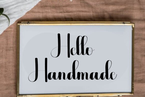 Simple Handwritting Font preview 2