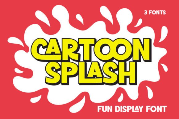 Cartoon Splash Font