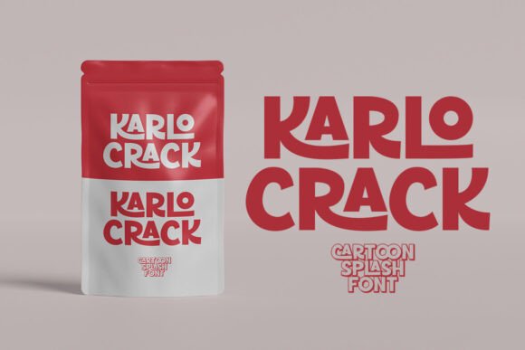 Cartoon Splash Font preview 4