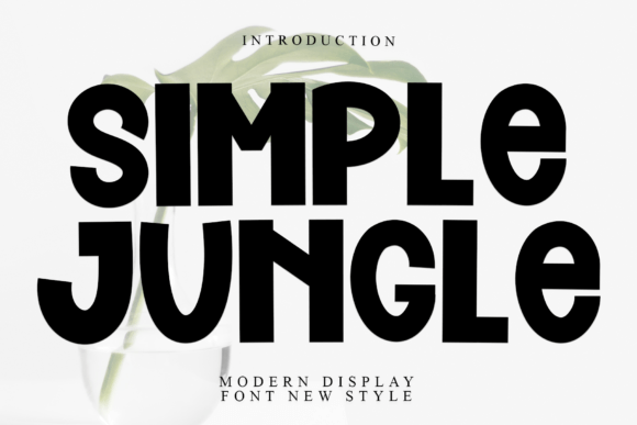 Simple Jungle Font Simple Jungle Font