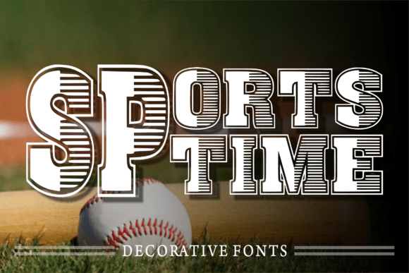 Baseball Style Font preview 2