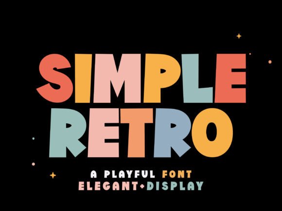 Simple Retro Font