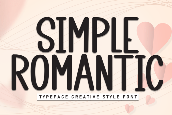 Simple Romantic Font Simple Romantic Font
