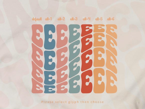 Simple Stacked Font preview 3