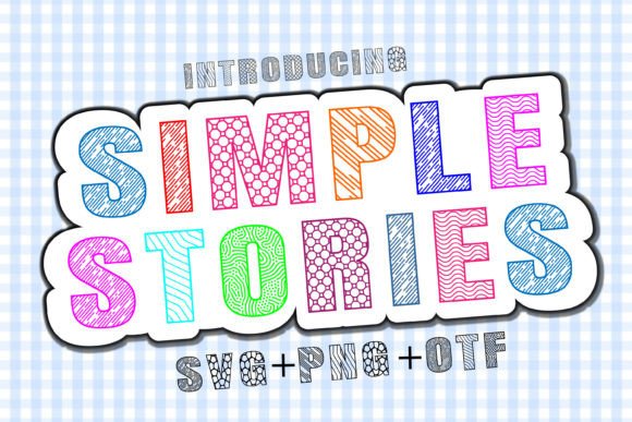 Simple Stories Font