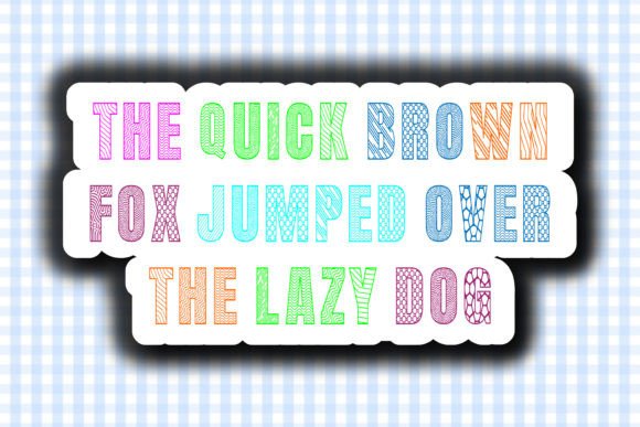 Simple Stories Font preview 2