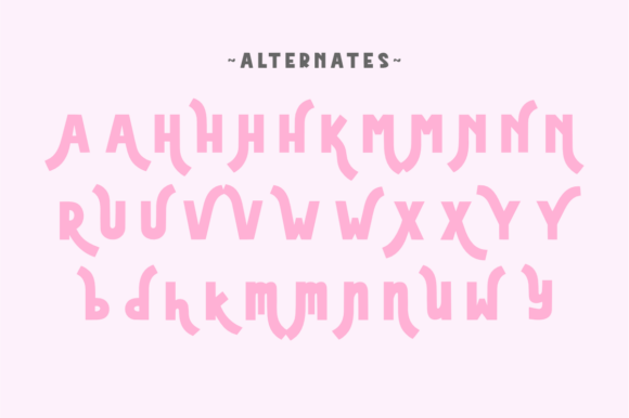 Cartoon Vibes Font preview 3