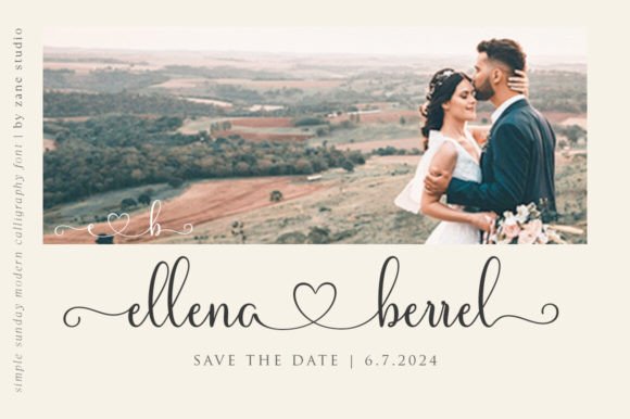 Simple Sunday Font preview 4