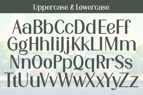 Simple Town Font preview 4