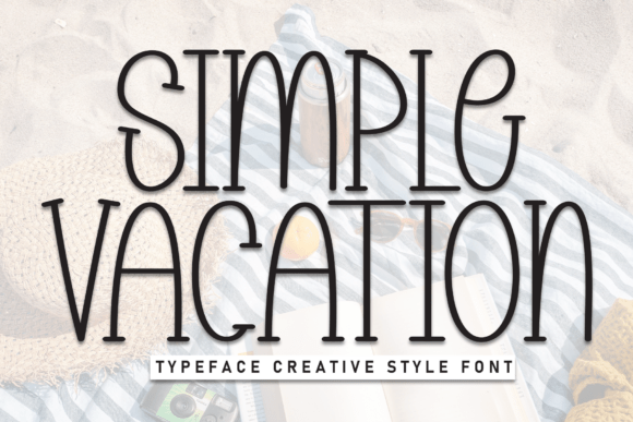 Simple Vacation Font