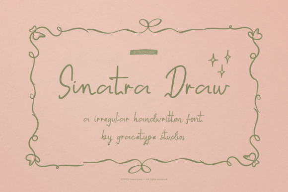 Sinatra Draw Font Sinatra Draw Font