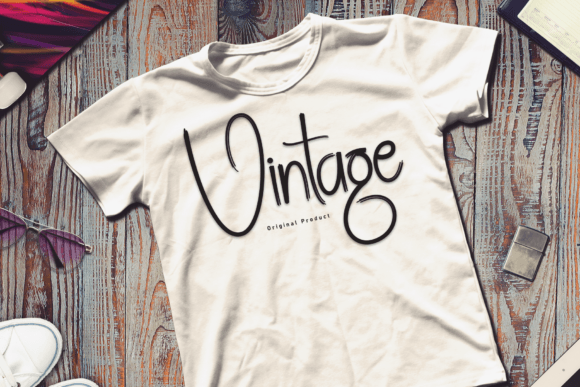 Single Line Font preview 4