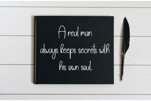 Single Line Font preview 6