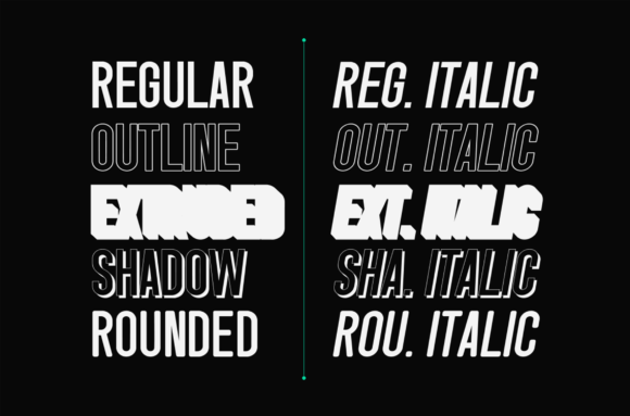 Singo Font preview 4