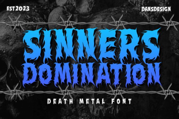 Sinners Domination Font