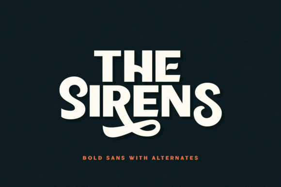 The Sirens Font