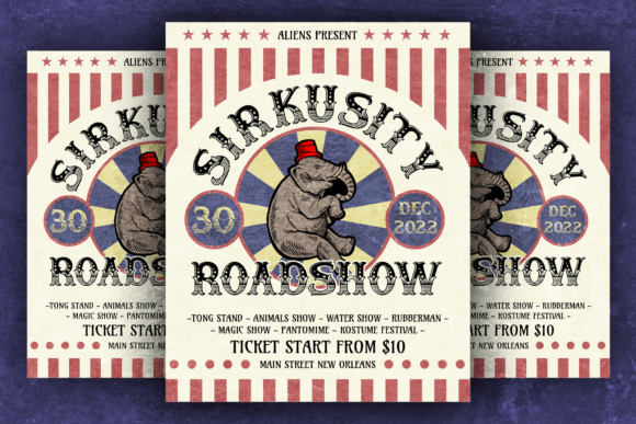 Sirkusity Font preview 3