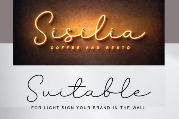 Sisilia Font preview 4