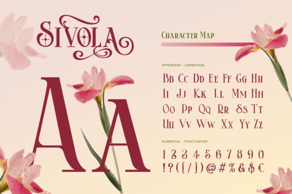 Sivola Font preview 2
