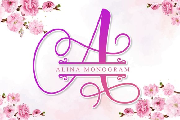 Alina Monogram Font Font