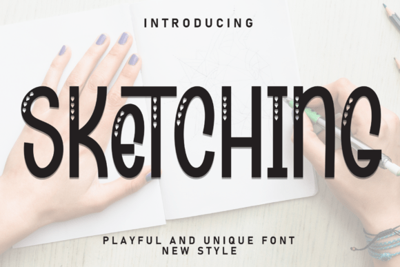 Sketching Font Sketching Font