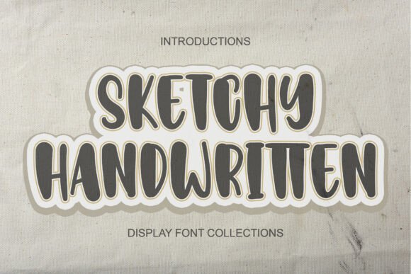 Sketchy Handwritten Font