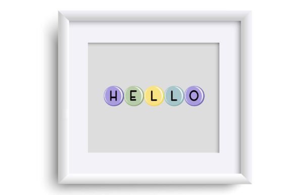 Alphabet Beads Font preview 4