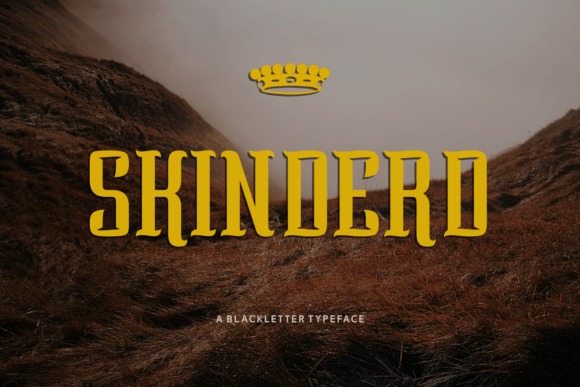 Skinderd Font Skinderd Font