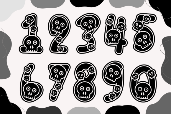 Skull Font preview 3