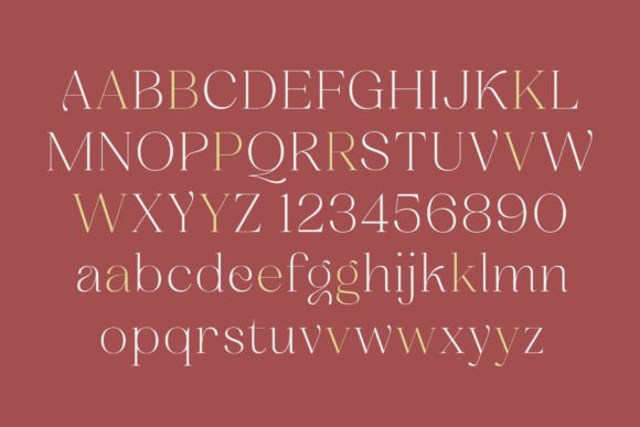 Slackave Font preview 2